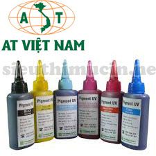 Mực in màu PIGMENT UV mực không phai loại 100ml                                                                                                                                                         
